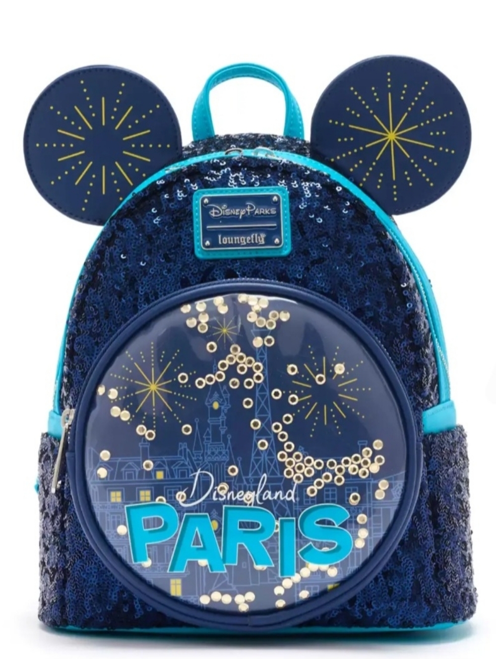 Loungefly Disneyland Paris Sequin Mini Backpack
